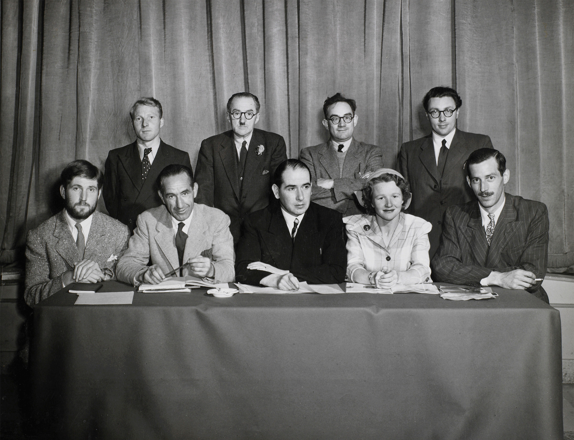 Photograph of the first IPPA council, courtesy of Christopher Ashe