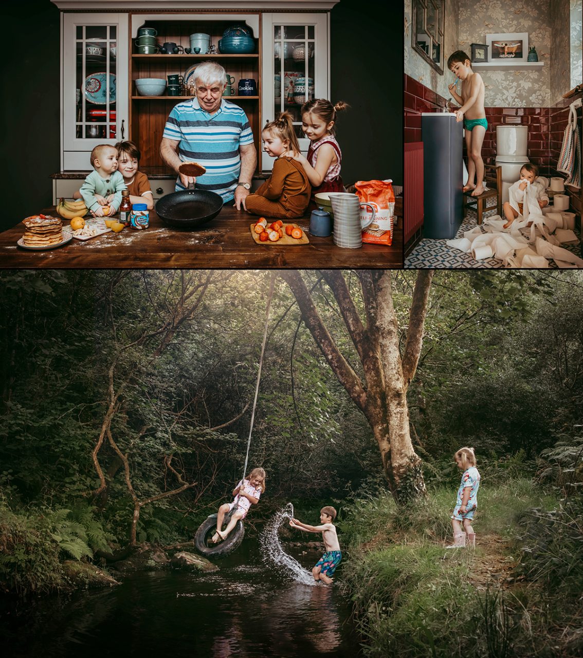 Children and Family Photos by Rashida Keenan, Runner Up for Open Creative Photographer of the Year 2022